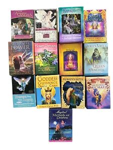 (14) Original Authentic Doreen Virtue OOP Oracle Tarot Card Deck Lot