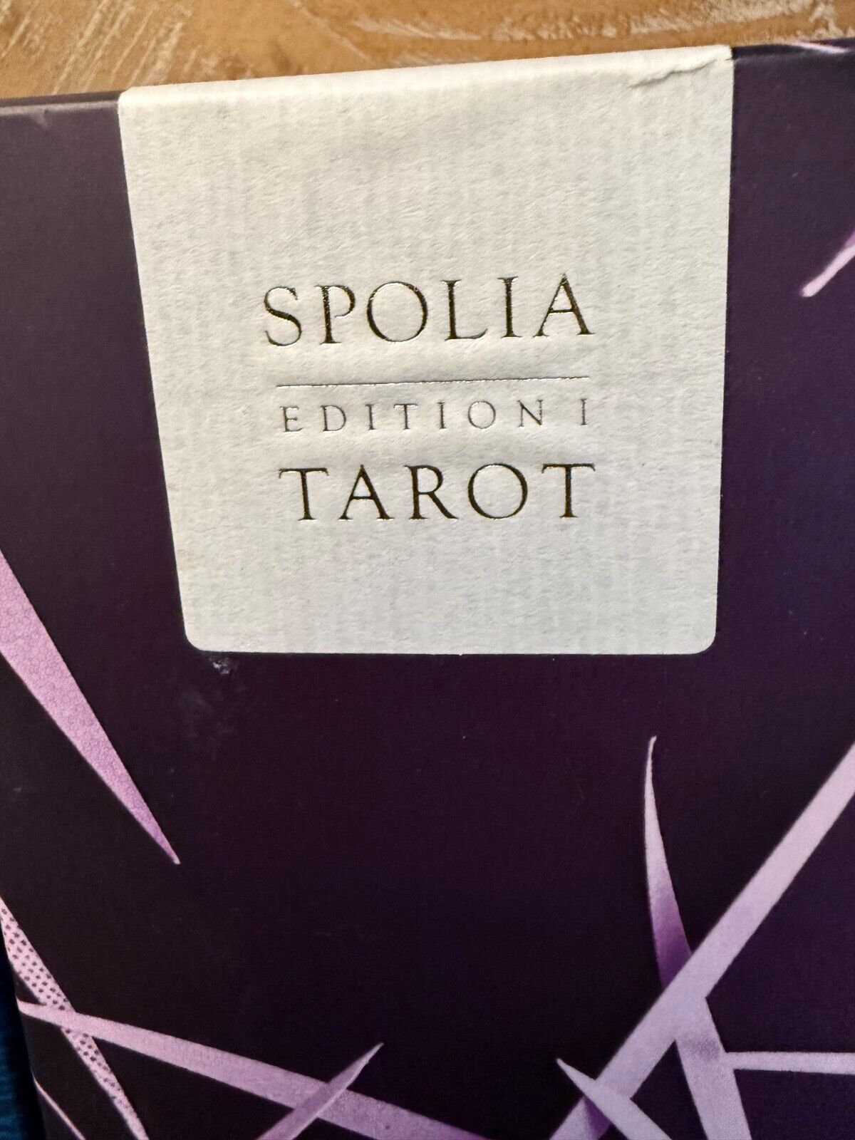 Spolia Tarot Deck First Edition with zodiac and elemental cards