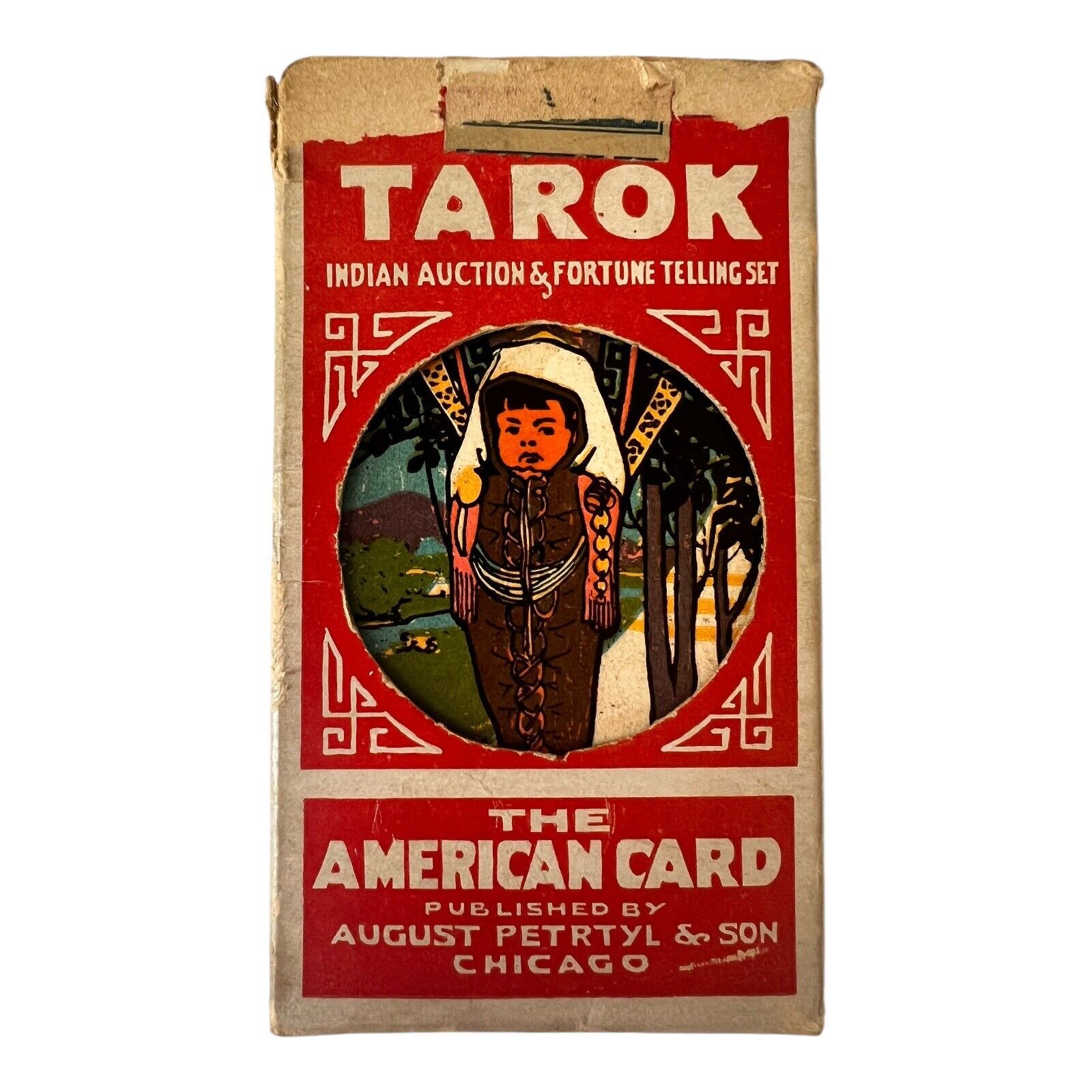 TAROK Indian Green Spade Fortune Telling Cards AUGUST PETRTYL 1921 Complete Deck