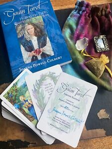 Signed 871/1000 Gaian Tarot Deck Limited Edition Signed Joanna Powell Colbert