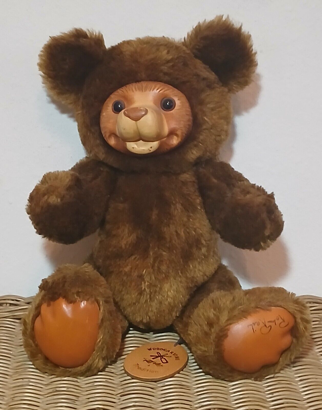 Ours En Peluche Vintage Robert Raikes - Taille Moyenne (35-60 Cm) - À Collectionner