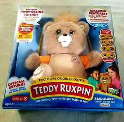 Teddy Ruxpin 26000 Interactive Bear Bluetooth, Exclusive Original Oufit - Target