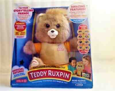 NIB Teddy Ruxpin Interactive Bear Bluetooth " Exclusive Original Outfit " Target
