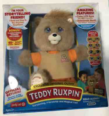 NIB Teddy Ruxpin Interactive Bear Bluetooth " Exclusive Original Outfit " Target
