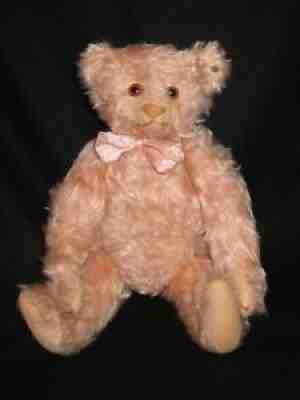Ultra rare old 1925-30 Teddy Rose Steiff bear with FF button