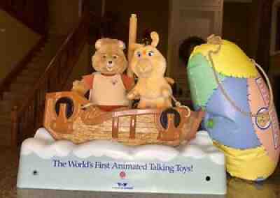TEDDY RUXPIN ANIMATRONIX ANIMATED AIRSHIP STORE DISPLAY