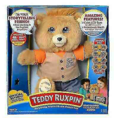 TEDDY RUXPIN 2017 ANIMATED BEAR ORIGINAL OUTFIT BLUETOOTH TARGET BRAND NEW