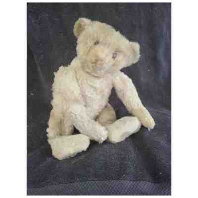 Antique Steiff 16" White Center Seam Teddy Bear Wonderful