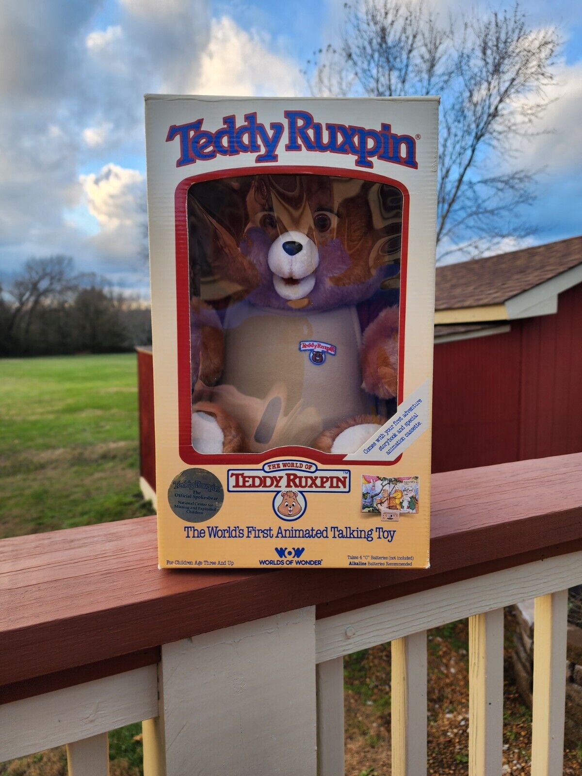 Original 1986 G2 Teddy Ruxpin NIB + new drive belt & pinch roller. Works 110%.