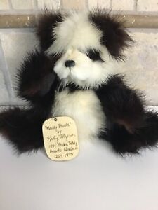 RARE Golden Teddy Nominee-Mandy Panda-You Need a Bear By Kathy Myers-Signed w/BC