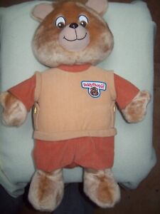 1 of a kind Teddy Ruxpin SAMPLE (not produced)  Master Hero 17" Plush bear only