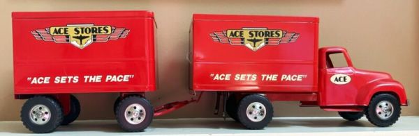 Tonka Truck & Pup Trailer Hand Signed Don DeSalle. Limited Ed. COA. 1995. NOS.