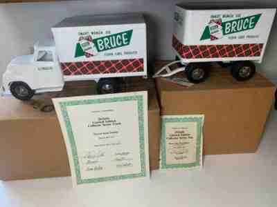 Tonka Desalle Bruce Floor Wax Box Van Truck And Pup