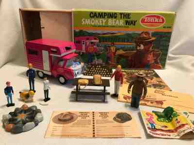 Vintage 1972 Tonka Camping The Smokey Bear Way Set No 5020 ???? Near Complete ????