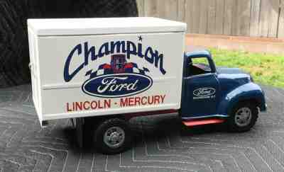 Tonka Don Desalle Champion Ford Rockingham NC, Promo Box Van Toy, RARE HTF
