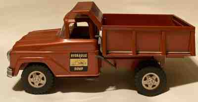 VINTAGE TONKA HYDRAULIC DUMP TRUCK BROWN