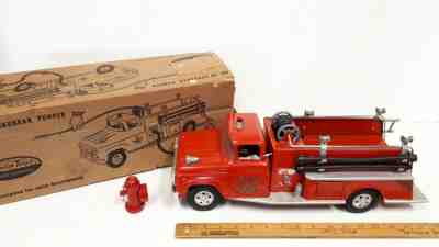 1958 TONKA Pumper with Box - Very Good Original Condition