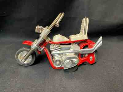 Vintage TONKA Red Self-Propelled Motorcycle Japan