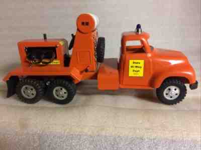 VINTAGE TONKA 54-55 TANDEM 10 WHEEL SEMI TRUCK W/ENGINE,WATER TANK CUSTOM BUILT