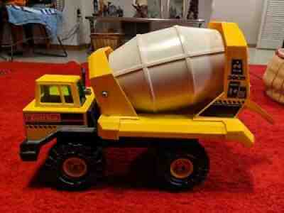 TONKA Cement Mixer Truck - Yellow, Excellent Condition - Circa 1990