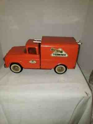 VINTAGE PRESS STEEL TONKA PRIVATE LABEL ADVERTISING TERMINIX TOY TRUCK EXCELLENT