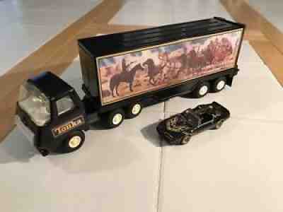 Tiny Tonka Semi Truck â??CUSTOMâ?? Smokey And The Bandit With 1977 Pontiac Trans Am