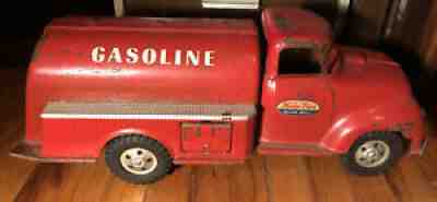 1957 Gasoline Tanker Truck Tonka Toy Pressed Steel Vintage Original