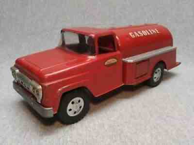 1958 Tonka Gasoline Tanker truck fuel hauler bulk storage tank Gas truck no 1957