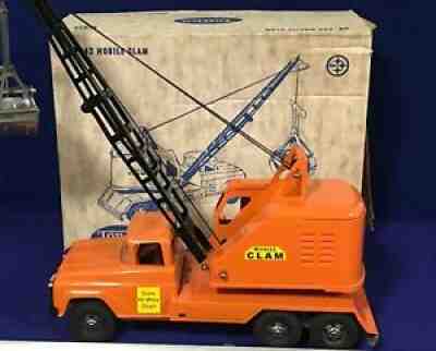 Vintage 1961 Tonka Mobile Clam Truck w/ Original Box