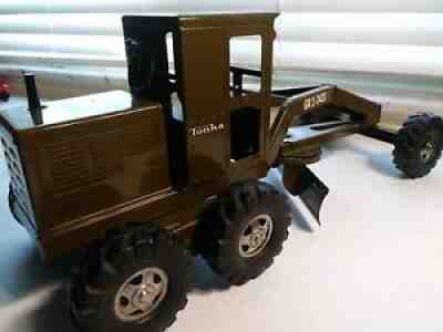 TONKA GR 2-2431 VINTAGE MILITARY GRADER