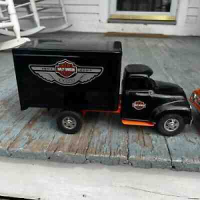 custom Desalle Harley Davidson box van HTF private label 15â? long stamped #10