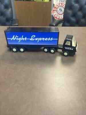 Tonka 1981 Tiny Semi and Trailer - "Night Express" - Super Nice Shape!