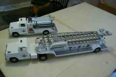 TONKA FIRE TRUCK, TONKA WHITE FIRE TRUCKTRUCK, TONKA TRUCK