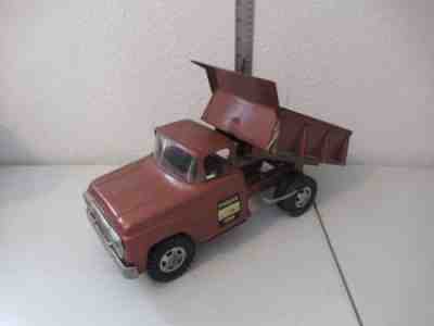 Tonka vintage bronze/brown Hydraulic Dump Truck NICE 1950s