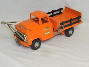 BUDDY L GMC NURSERY CRANE BOOM TRUCK RARE EXCELLENT ORIGINAL--NO RESERVE--