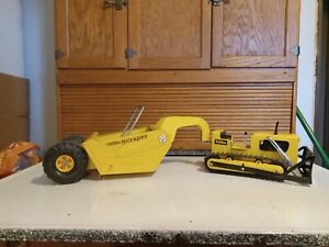 1967-68 Sears Exclusive Tonka Dozer With Scraper Attachment  All Original RARE