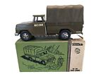 Pristine Tonka No. 380 Military Army Troop Carrier Pickup Truck w/ Original Box