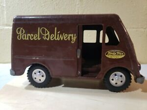 RARE VINTAGE Original TONKA Pressed Steel Parcel Delivery Metro Van Toy Truck