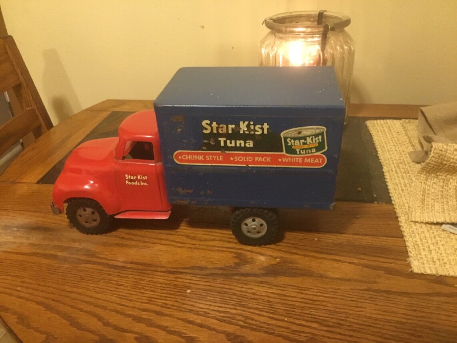 Tonka 1954 Star Kist Tuna Box Truck Very Rare Good Condition Unrestored