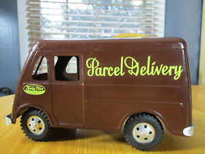 1954 Vintage Original TONKA Pressed Steel Parcel Delivery Metro Van Toy Truck