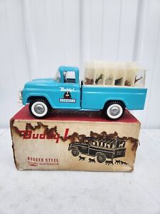 Vintage Original Buddy L Kennels Toy Truck In Box No.5410 Farm Tractor Tonka