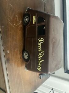 RARE VINTAGE Original TONKA Pressed Steel Parcel Delivery Metro Van Toy Truck