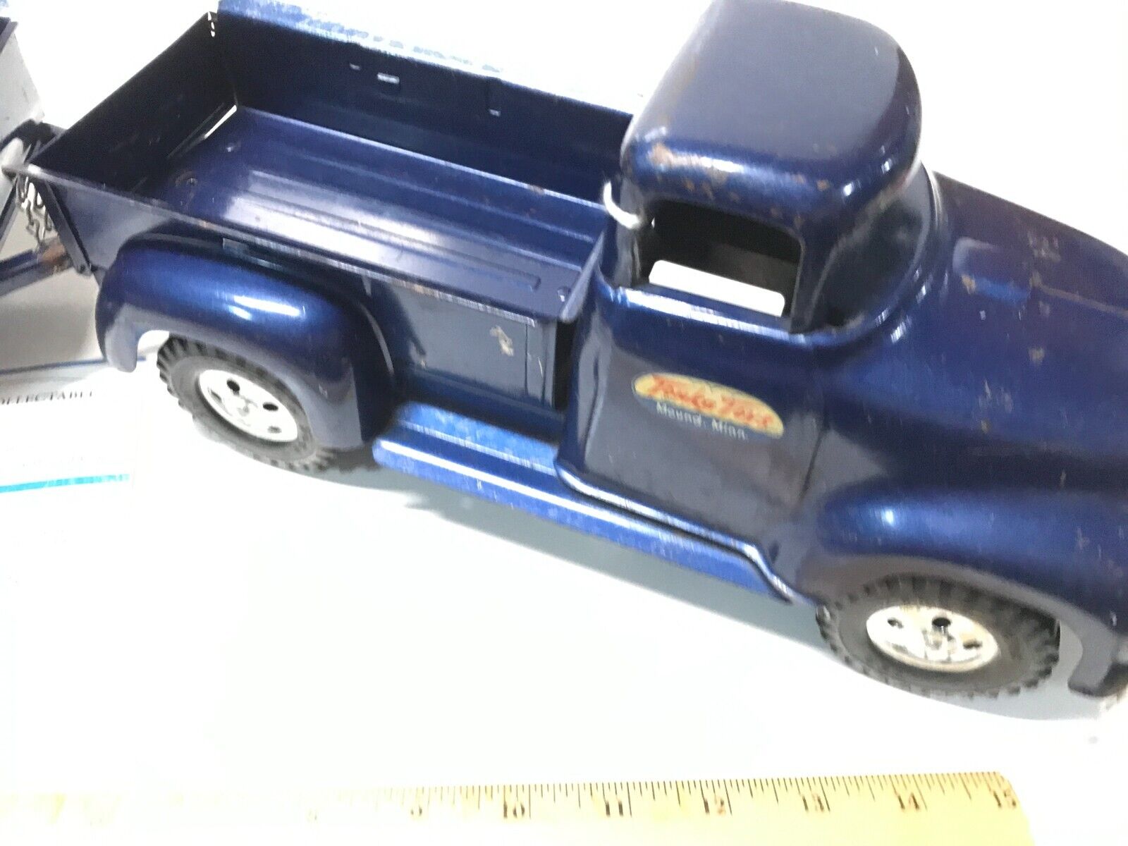Tonka 1957 Pickup Truck Farm Livestock Truck with Trailer Wagon Original Nice