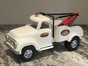 Vintage Tonka AAA Wrecker Tow Truck Original Pressed Steel Toy Great Condition