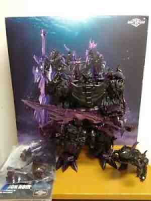 !RARE! TFC King Poseidon NOIR MP Transformers Masterpiece Seacons PIRANACON