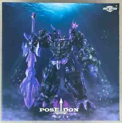 TFC Toys Poseidon Noir Black Purple Not Transformers Masterpiece Piranacon NEW