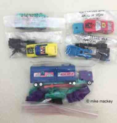 Transformers G2 MENASOR (Motormaster, Dragstrip, Breakdown, Wildrider, Deadend)