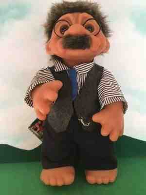 Rare Large 14" Dam Grandpa Troll New Old Stock