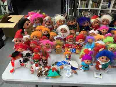 Huge Vintage Lot of 175+ Russ/Ace/Dam Troll Dolls RARE ð??¥ MAKE OFFER