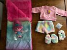 American Girl Doll Troll Sleeping Bag & Clothing Lot Retired